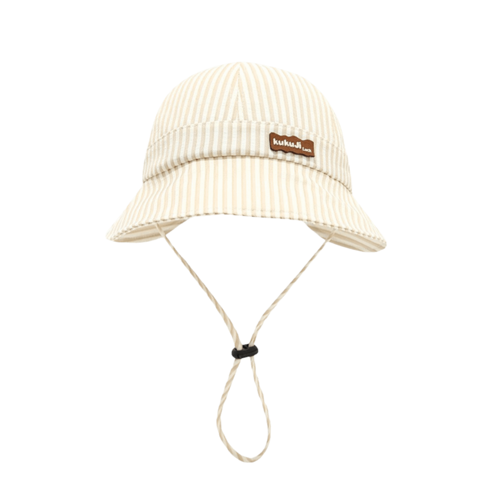 Bucket Hat Cotton - New Striped Baby Bucket Hat Adjustable