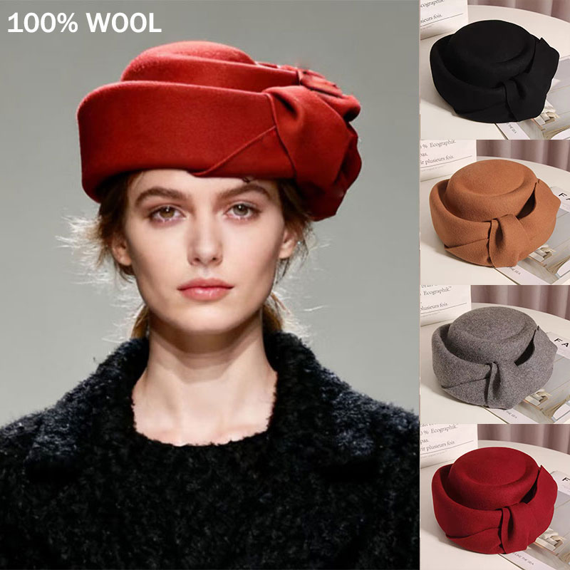 Beret French Wool - New Classic Wool Felt Beret Women