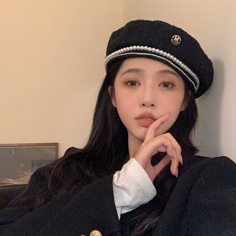 W102 Winter Beret, Chain, Pear - Beret French Wool 评论和价格