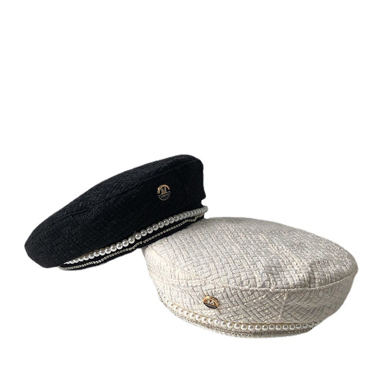W102 Winter Beret, Chain, Pear - Beret French Wool 评论和价格