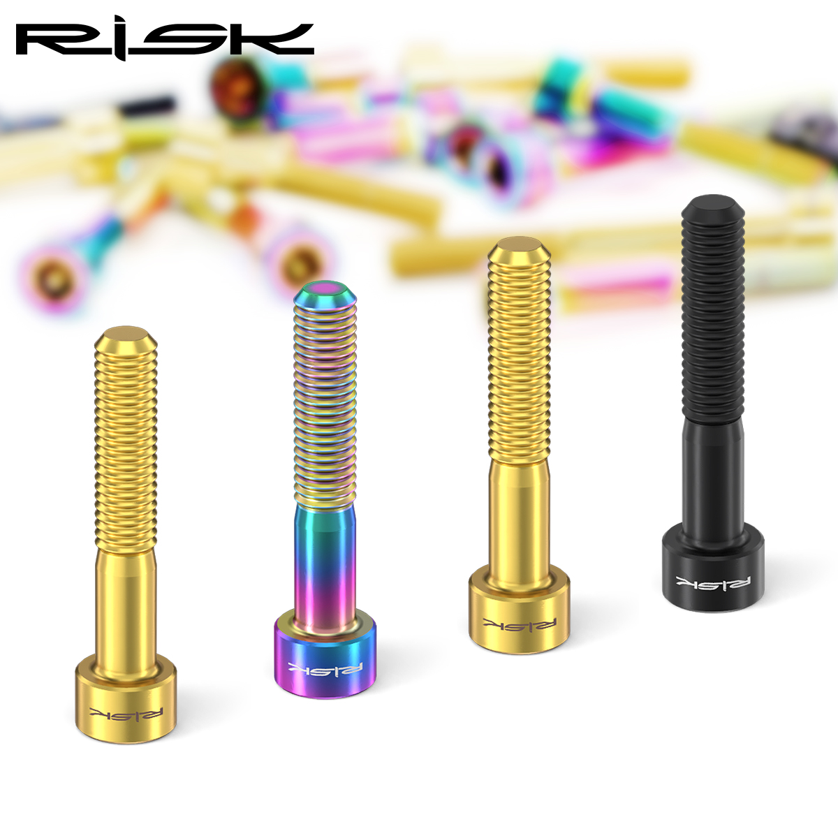 RISK 1pc Bicycle Titanium Allo - Snapback Hat Flat 评论和价格