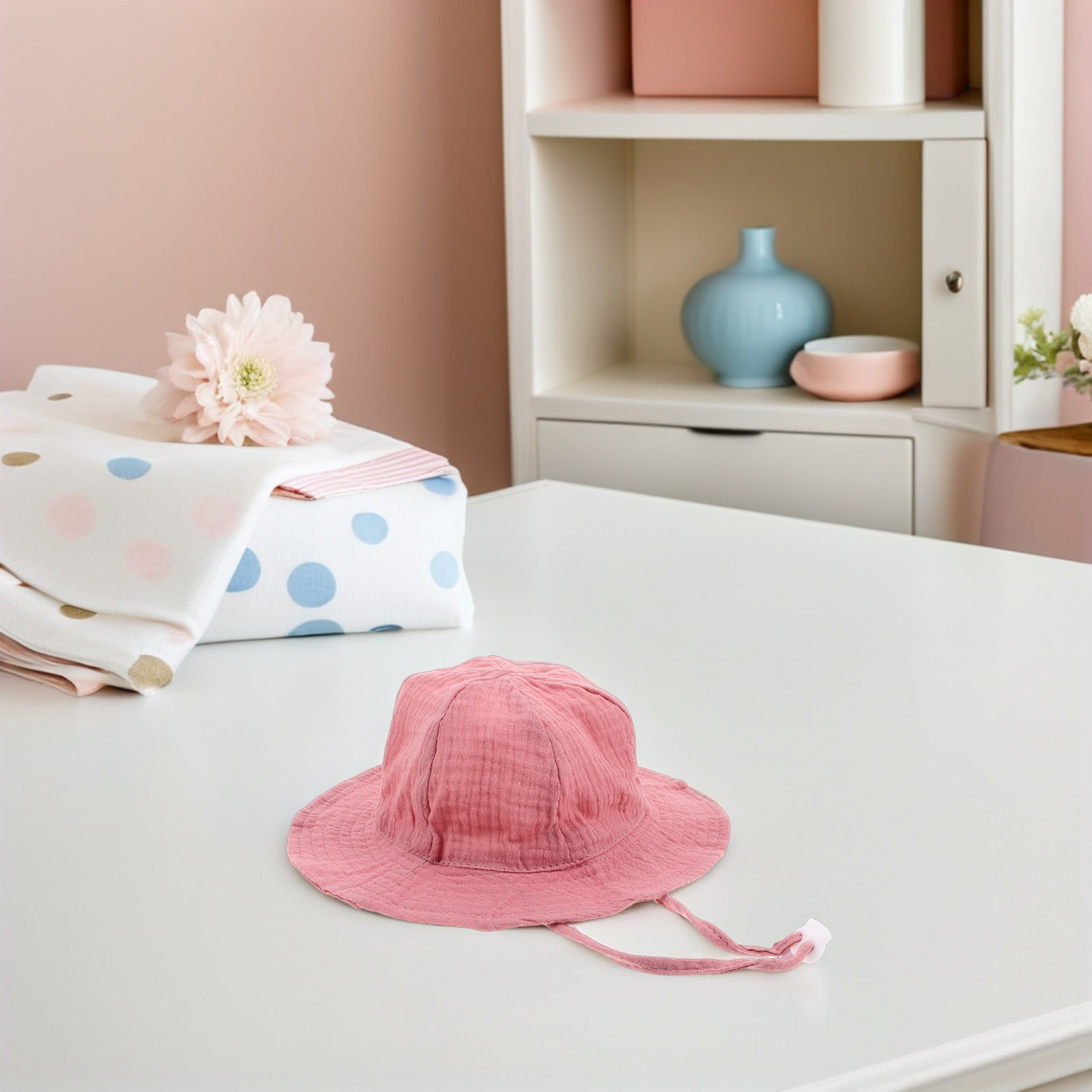 Toddler Sun Hat Cotton Bucket  - Bucket Hat Cotton 评论和价格