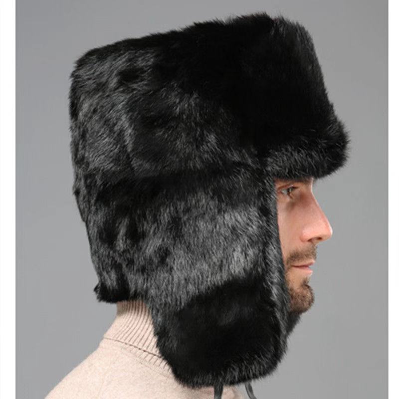 Warm Russian Ushanka Bomber Ha - Winter Trapper Hat 评论和价格