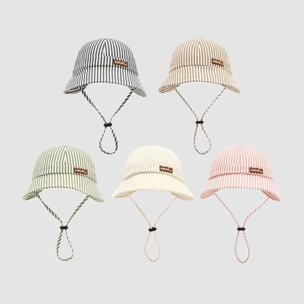 New Striped Baby Bucket Hat Ad - Bucket Hat Cotton 评论和价格