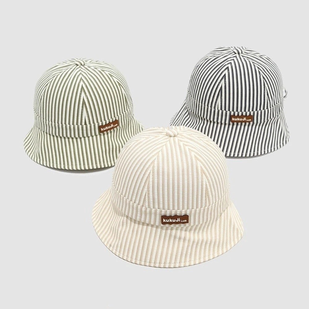 New Striped Baby Bucket Hat Ad - Bucket Hat Cotton 评论和价格
