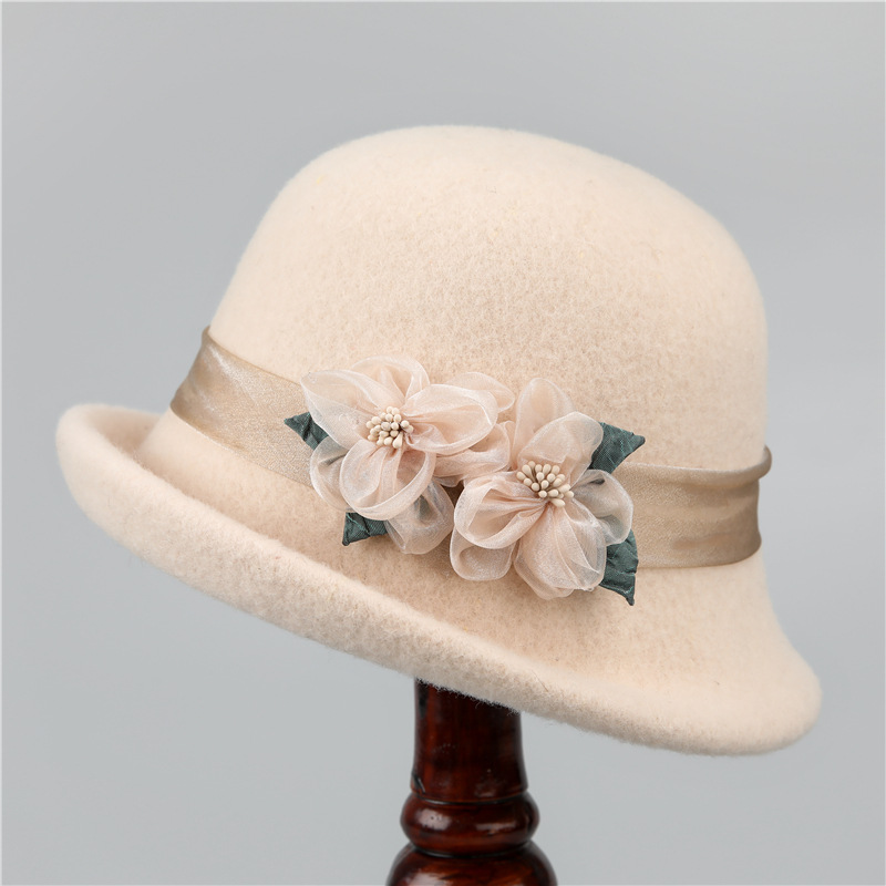 French Vintage Wool Beret - Ro - Beret French Wool 评论和价格