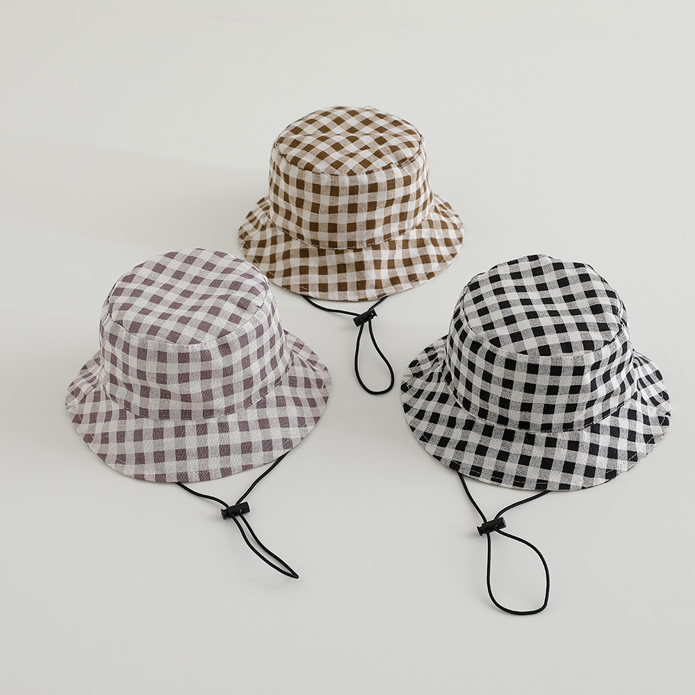 Wide Brim Autumn Sun Hat Baby  - Bucket Hat Cotton 评论和价格