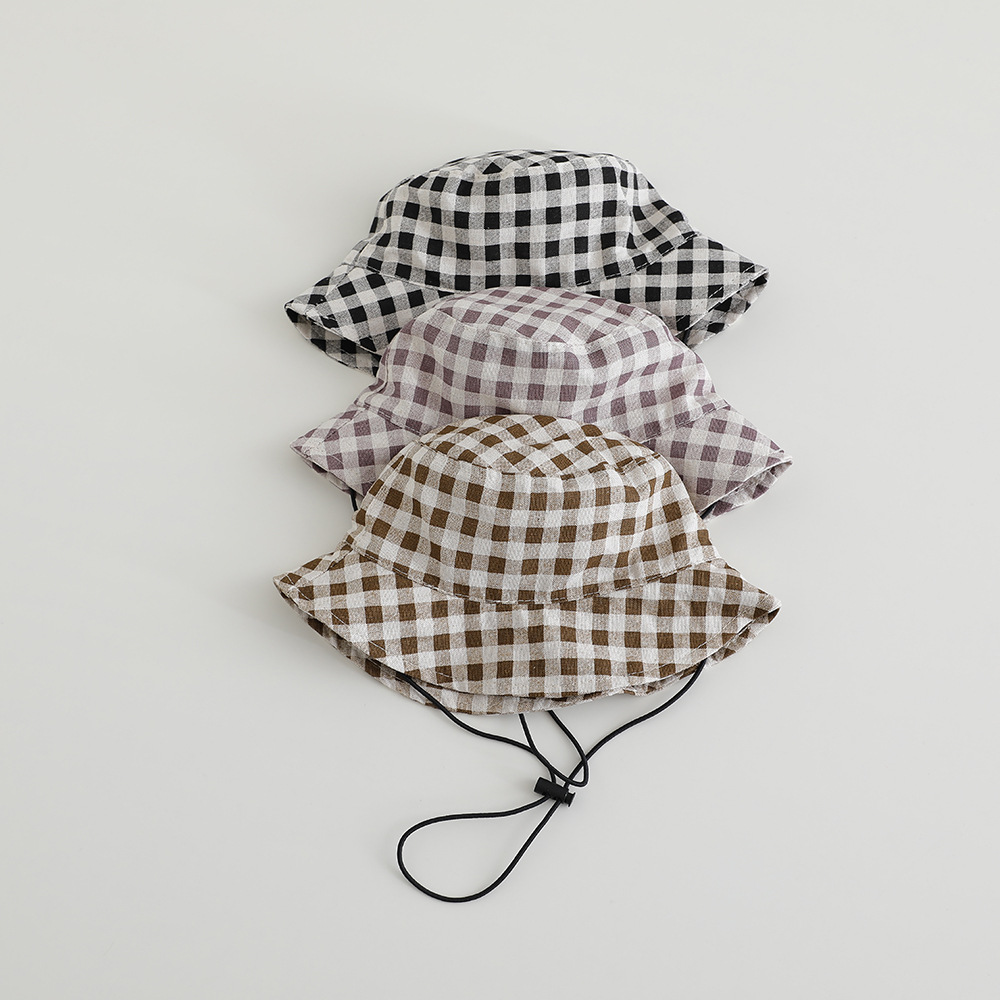 Wide Brim Autumn Sun Hat Baby  - Bucket Hat Cotton 评论和价格