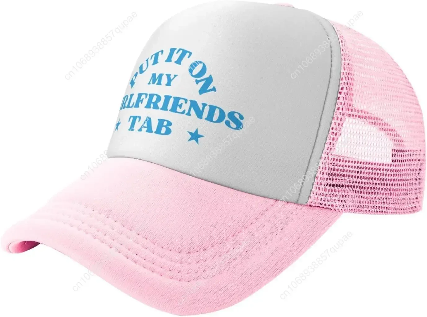 Put It On My Girlfriends Tab M - Trucker Cap Mesh 评论和价格
