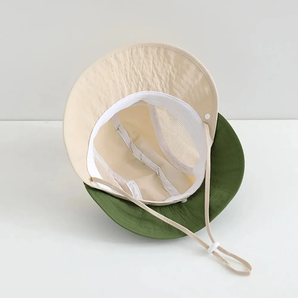 Cute Cartoon Baby Fisherman Ha - Bucket Hat Cotton 评论和价格