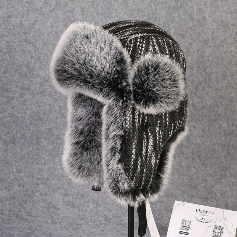 B-8433 Man Bomber Hat Rex Rabb - Winter Trapper Hat 评论和价格