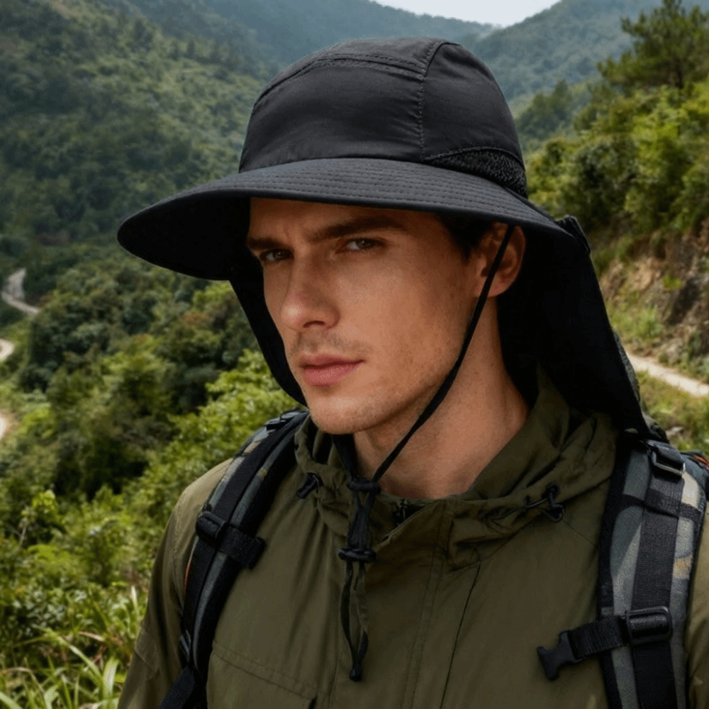 Sunhat Wide Brim Outdoor Sun H - Bucket Hat Cotton 评论和价格